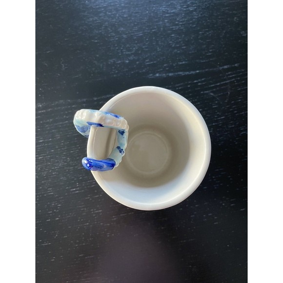 Homee 3D Coffee Mug Cup Ceramic Blue Octopus - Picture 3 of 5